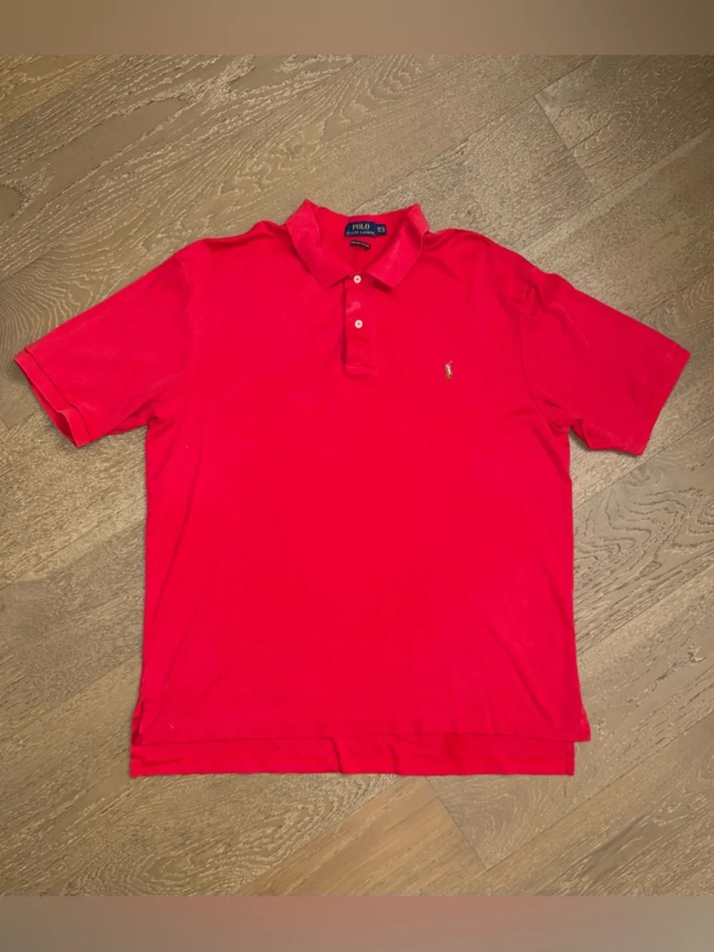 Polo by Ralph Lauren Red Men’s Short-Sleeve Polo Shirt